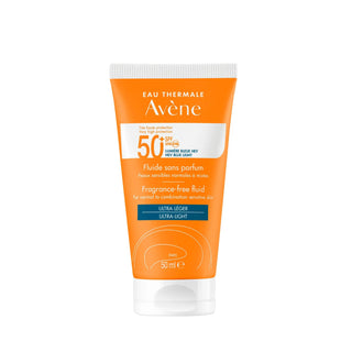 Avène Sun Fragrance Free Fluid Ultra Light SPF50+ 50ml