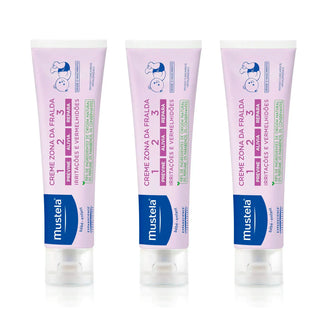 Mustela 123 Diaper Rach Cream 3x150ml